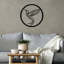 Wallity Payidar Accesorio de pared de metal Negro